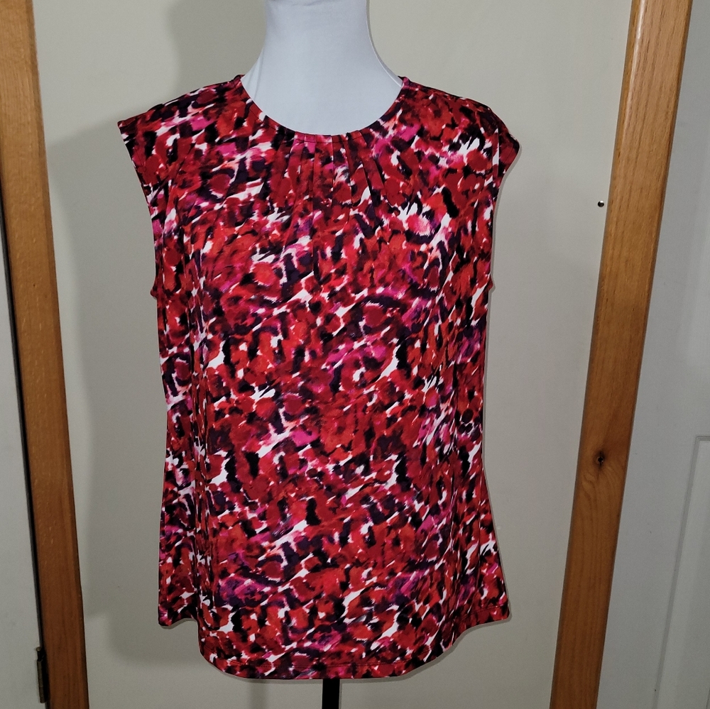 Red blouse